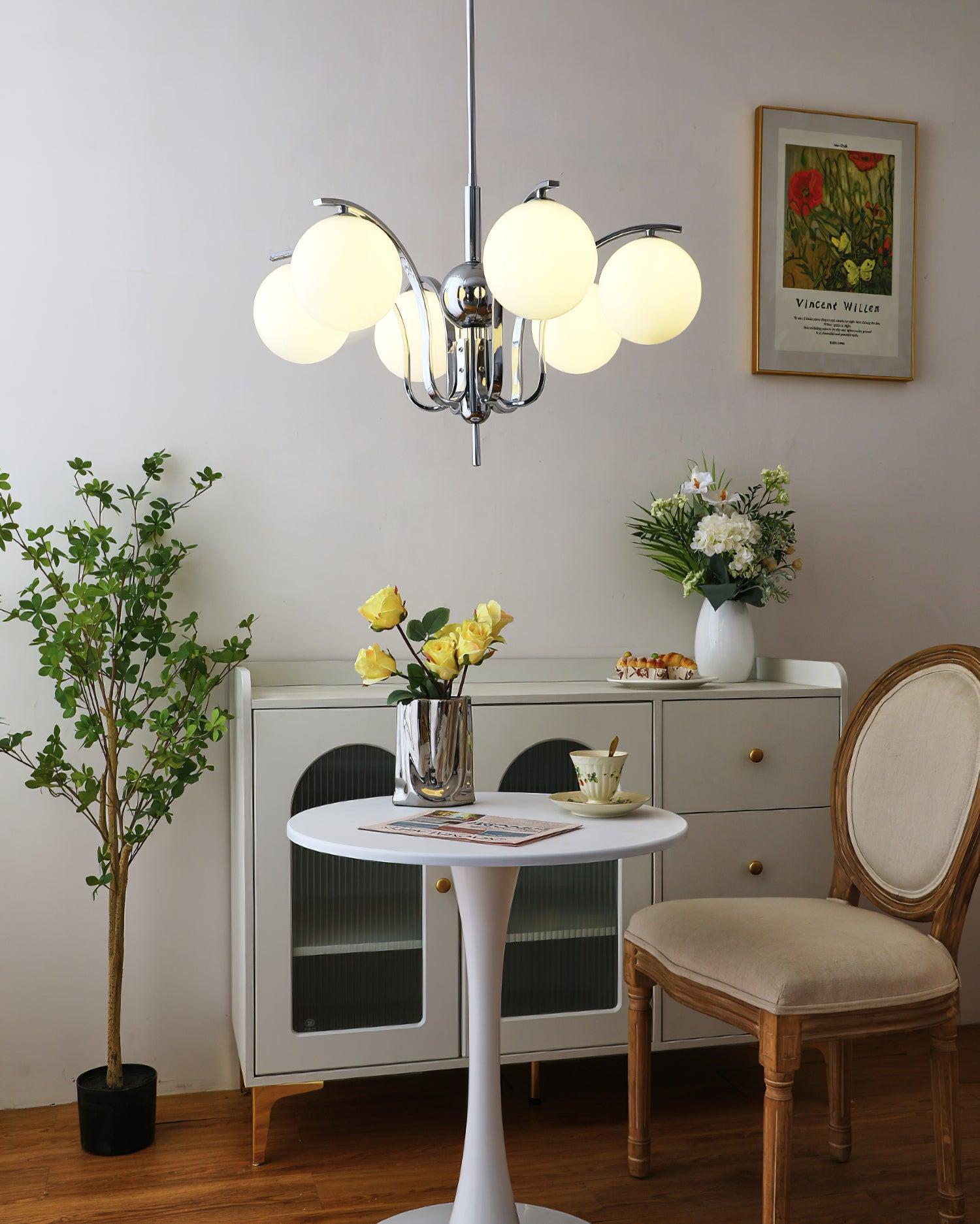 Modo Deco Chandelier with 3/5/6 heads-Sylvia Space