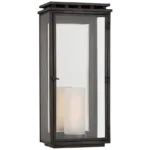 Cheshired Large 3/4 Wall Lantern-Sylvia Space