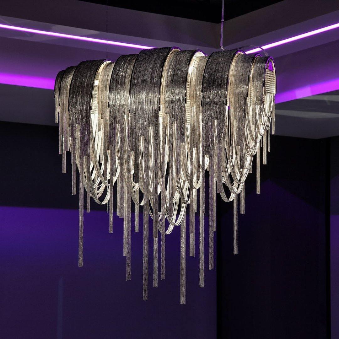 Length Chains Chandelier ∅ 23.6″-Sylvia Space