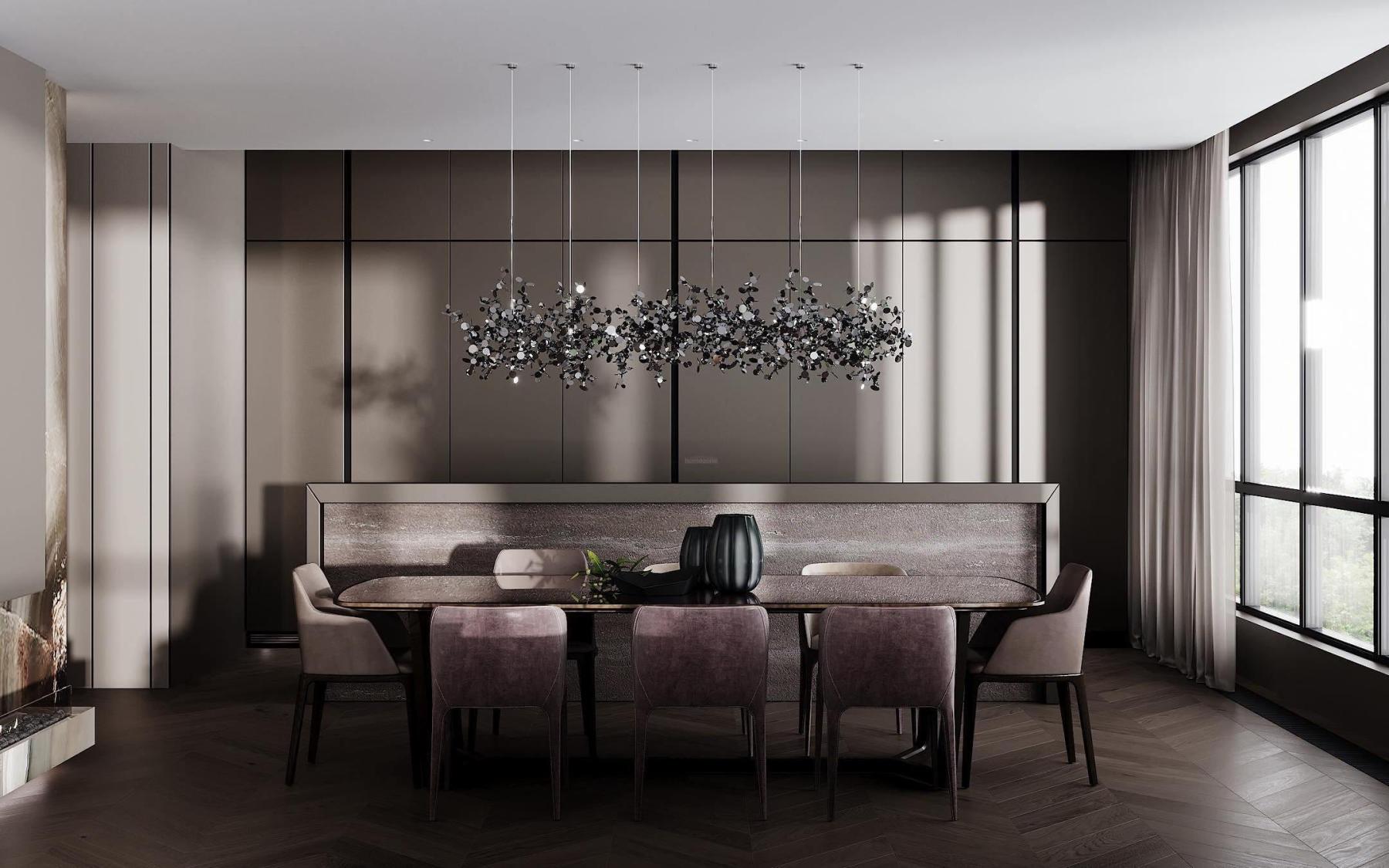 Shimmering Cloud Chandelier-Sylvia Space