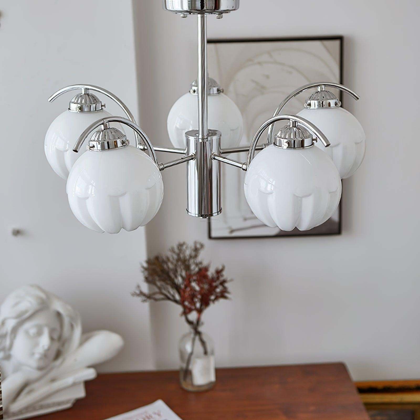 Litchford 5Lt Chandelier Φ 17.3″-Sylvia Space