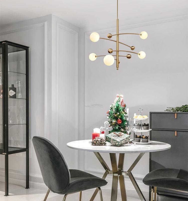Magic Bean Chandelier ∅ 27.6″-Sylvia Space