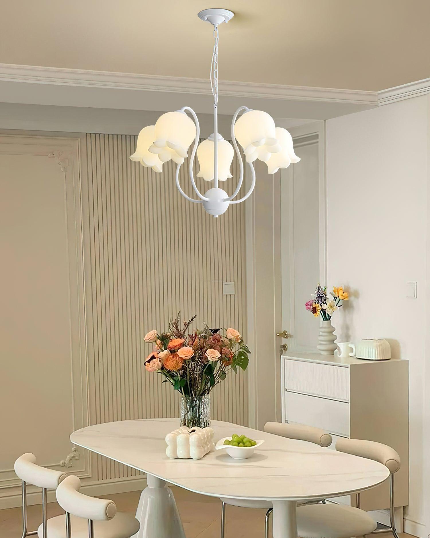 Lilium Chandelier with 3/5/6/8 heads-Sylvia Space