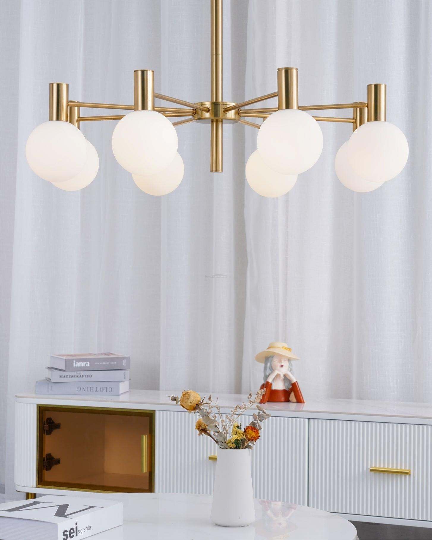Selva Chandelier with 6/8/10/12/12+6 heads-Sylvia Space