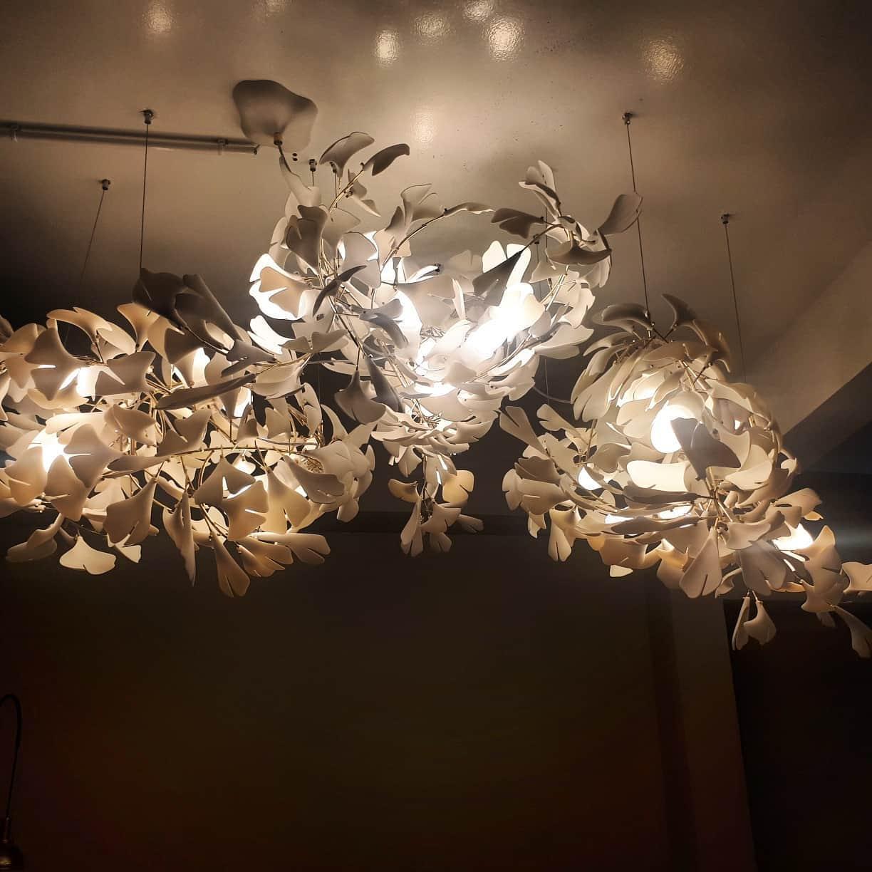 Gingko Chandelier Style E-Sylvia Space