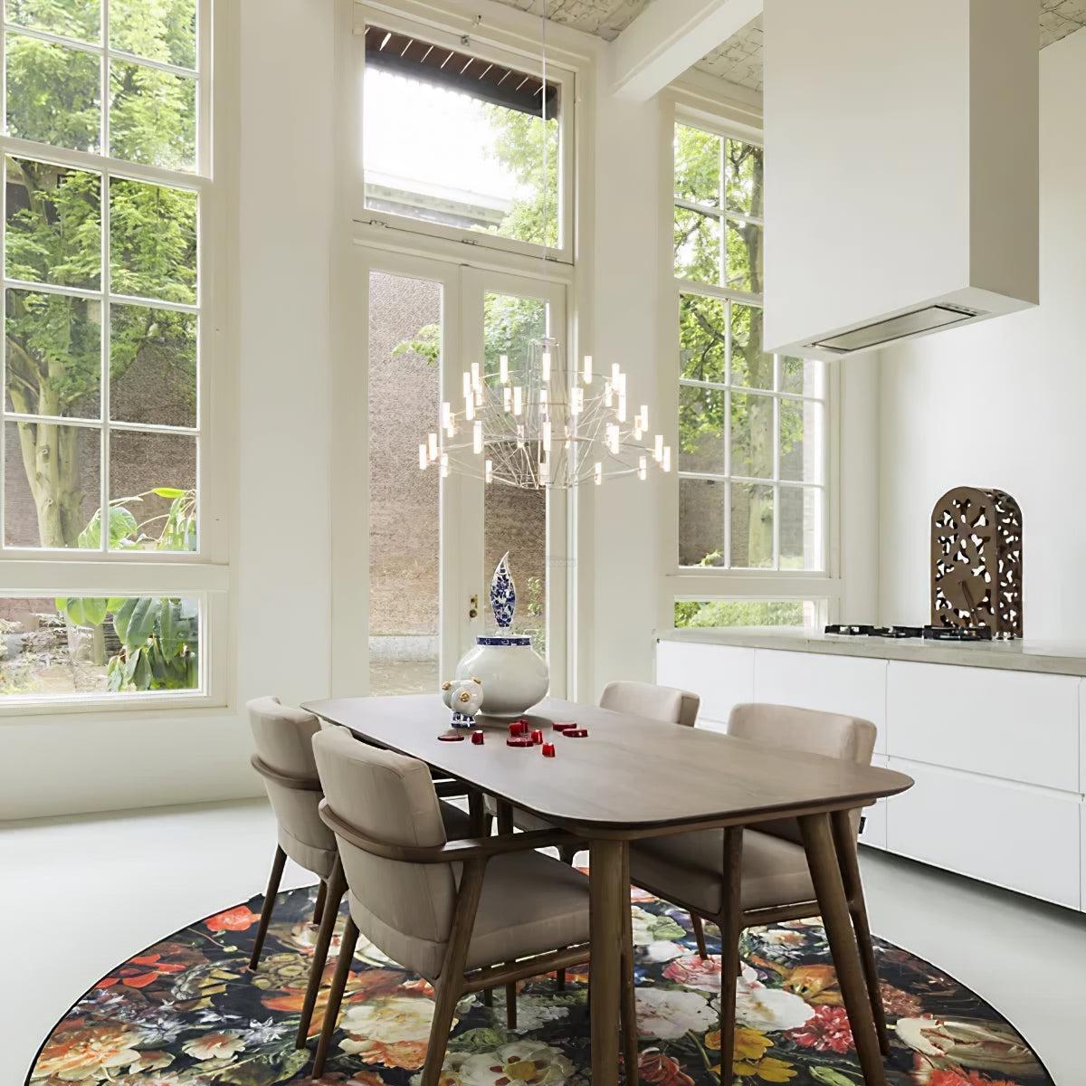 Sky Ballet Chandelier ∅ 33.5″ ~∅ 39.8″-Sylvia Space