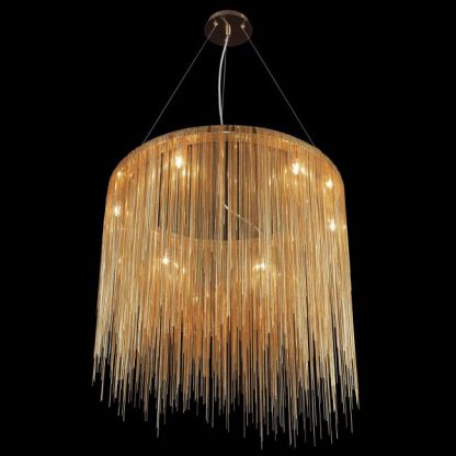 Fountain Ave Round Pendant