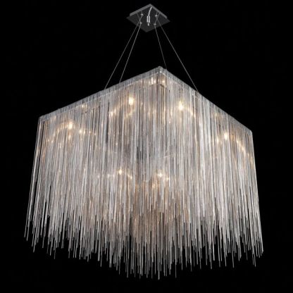 Fountain Ave Square Pendant