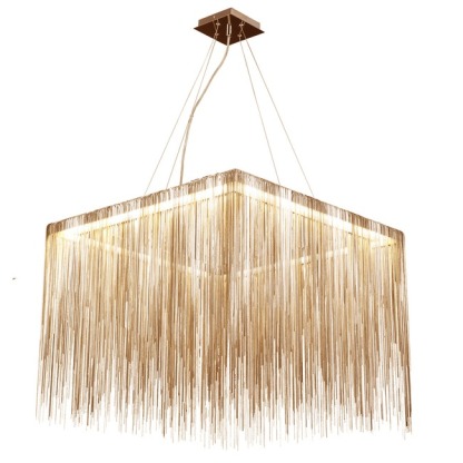 Fountain Ave Square Pendant