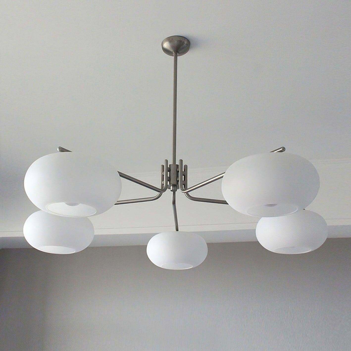 Barndon Round Chandelier-Sylvia Space
