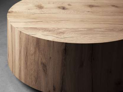 Sullivan Round Plinth Coffee Table
