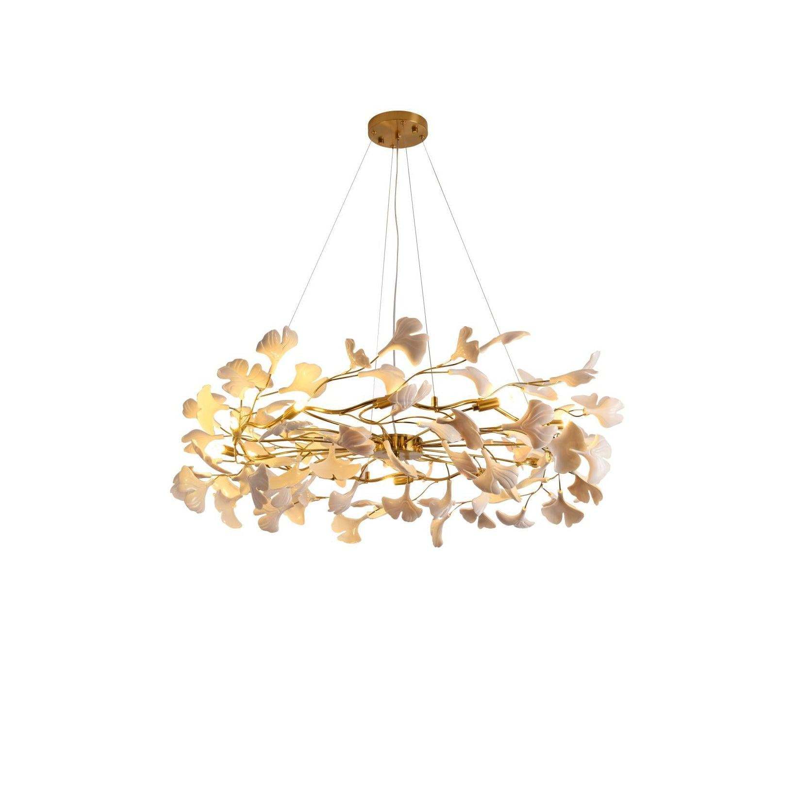 Gingko Chandelier Style P-Sylvia Space