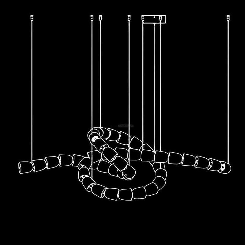 Gabriel Chandelier Style E-Sylvia Space