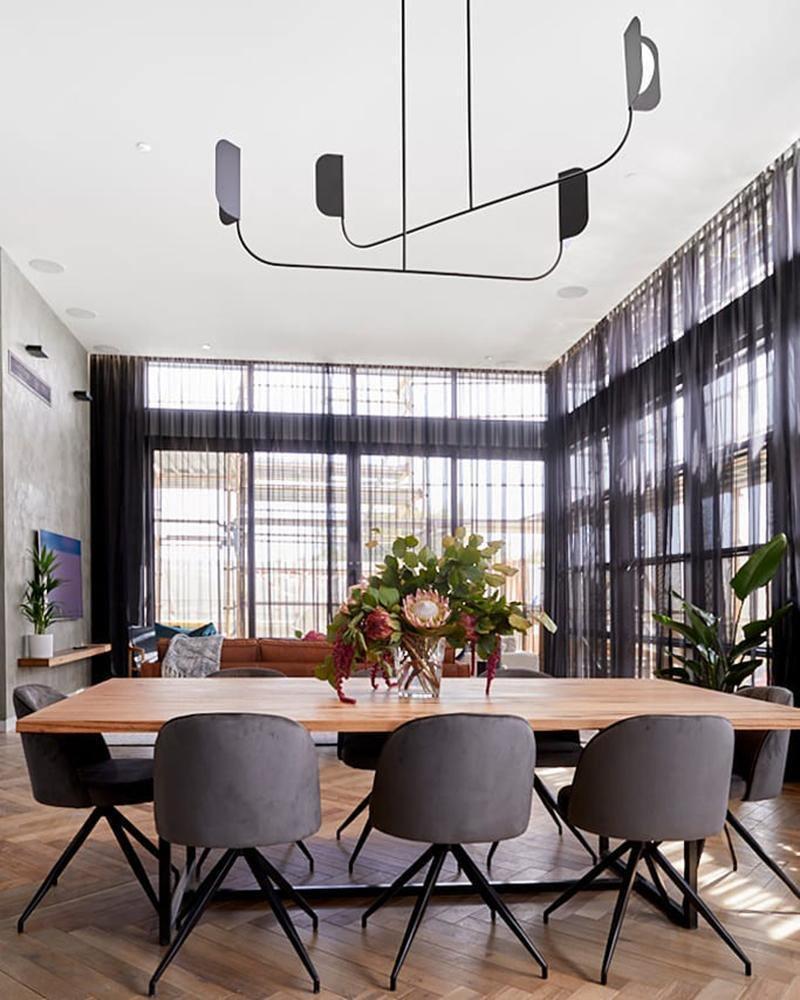 LEAF Chandelier with 4/12/24 heads-Sylvia Space