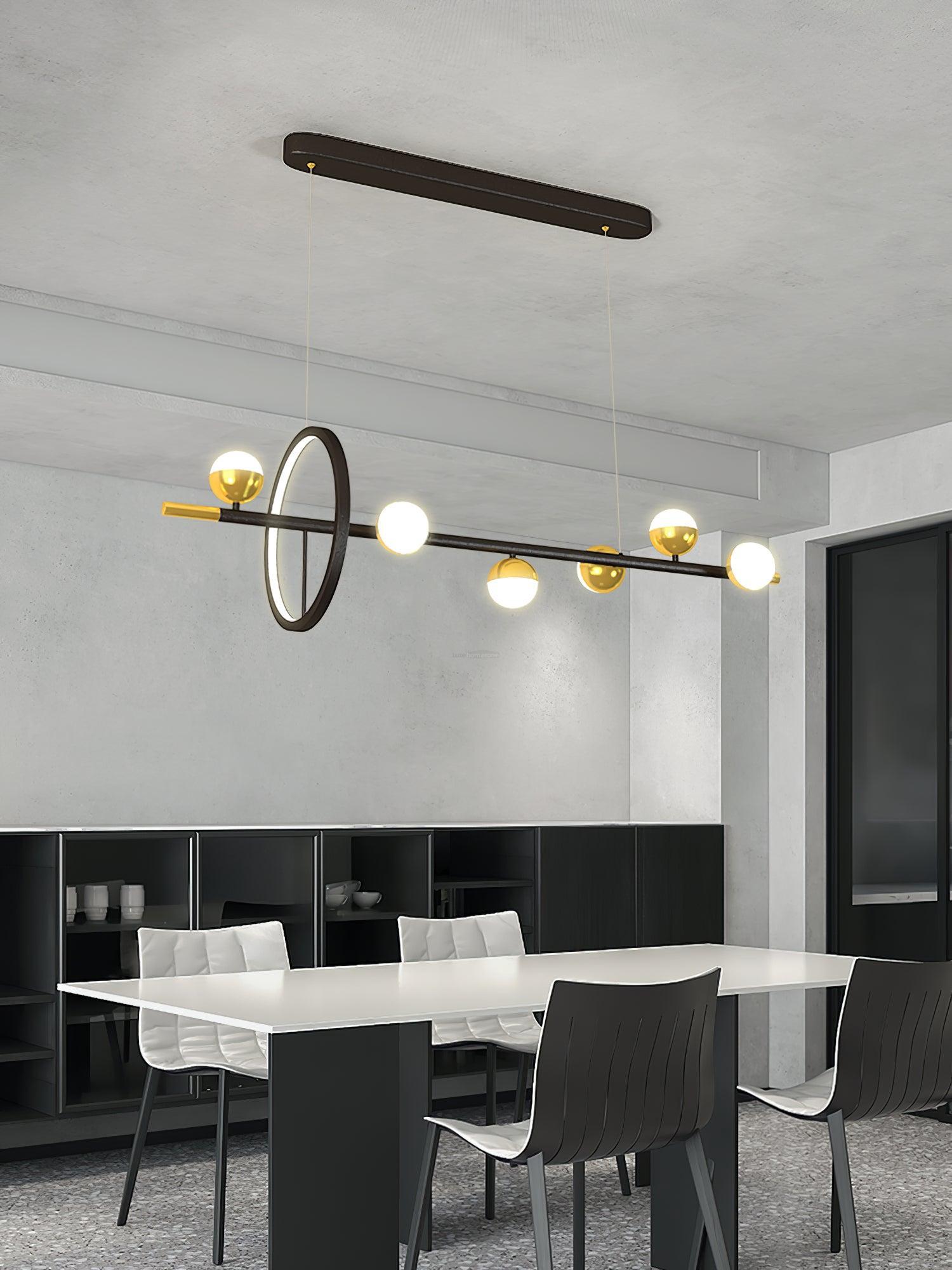 Alonso Linear Chandelier-Sylvia Space