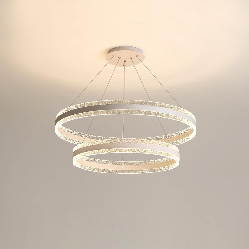 Modern Circle Chandelier-Sylvia Space