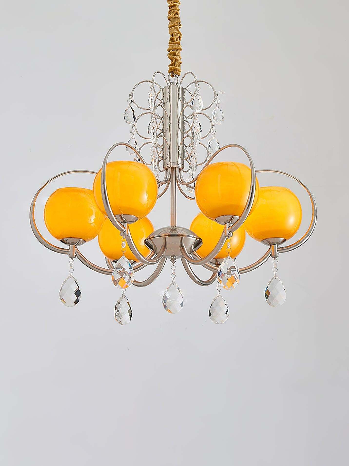 Doria Crystal Chandelier with 6/8/10 heads-Sylvia Space