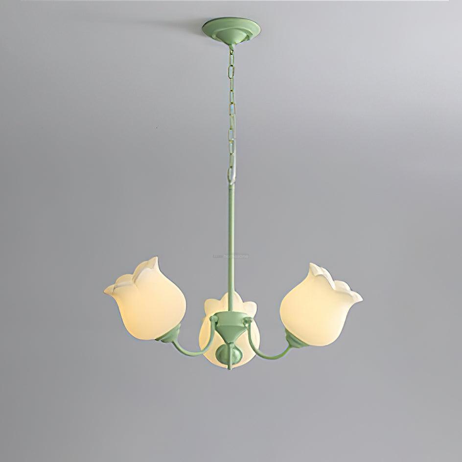 French Lily Chandelier with 3/5/6/8 heads-Sylvia Space