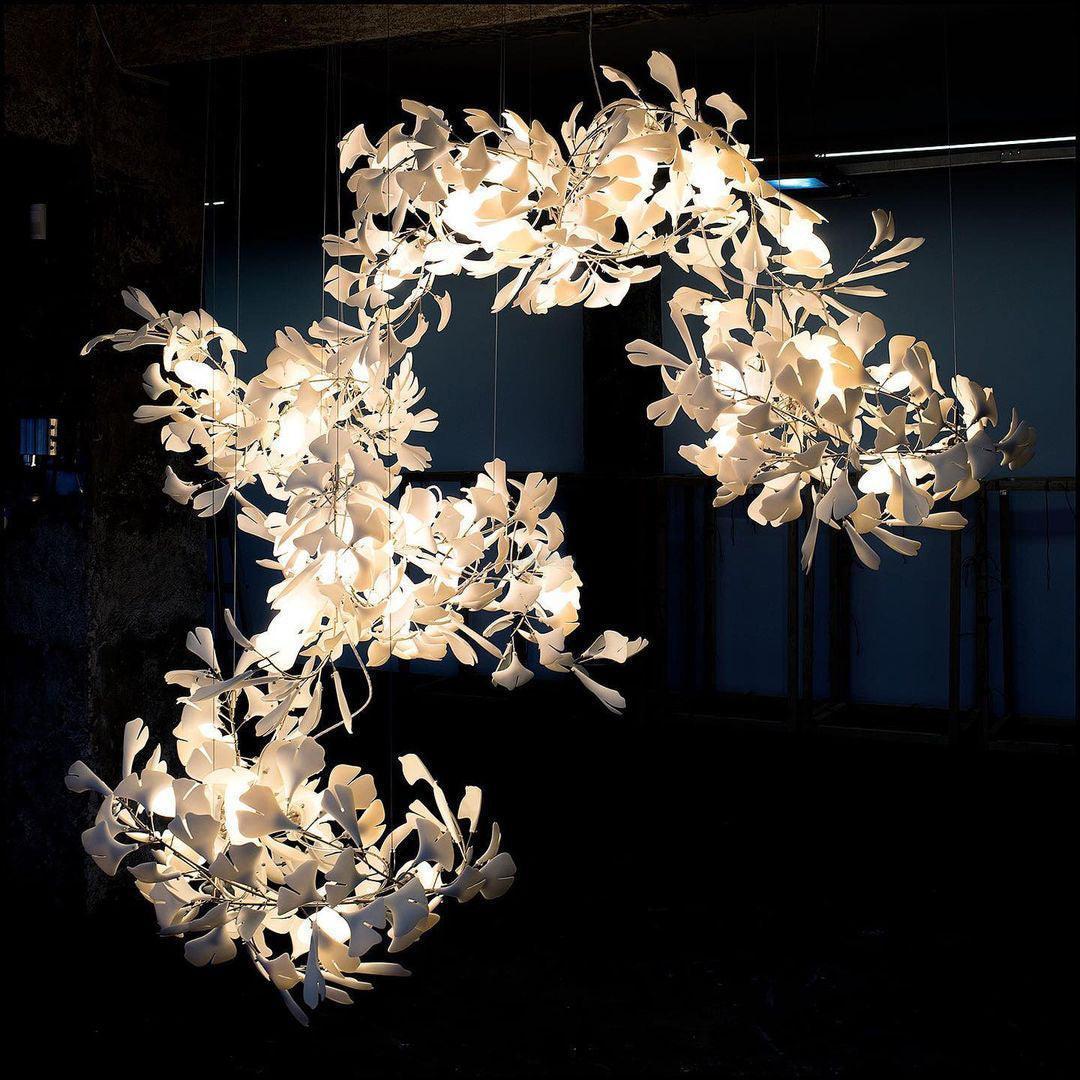 Gingko Combination Type Chandelier-Sylvia Space