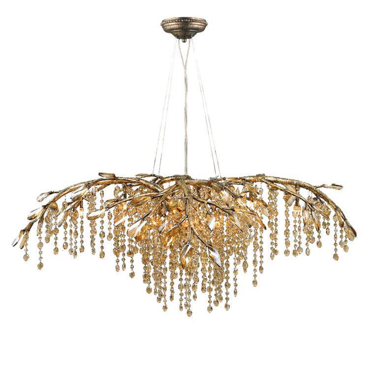 Autumn Twilight Round/Linear Chandelier-Sylvia Space