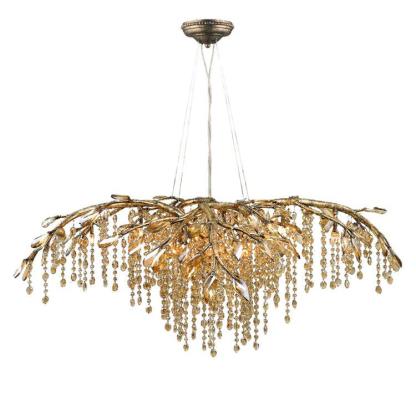 Autumn Twilight Round/Linear Chandelier-Sylvia Space