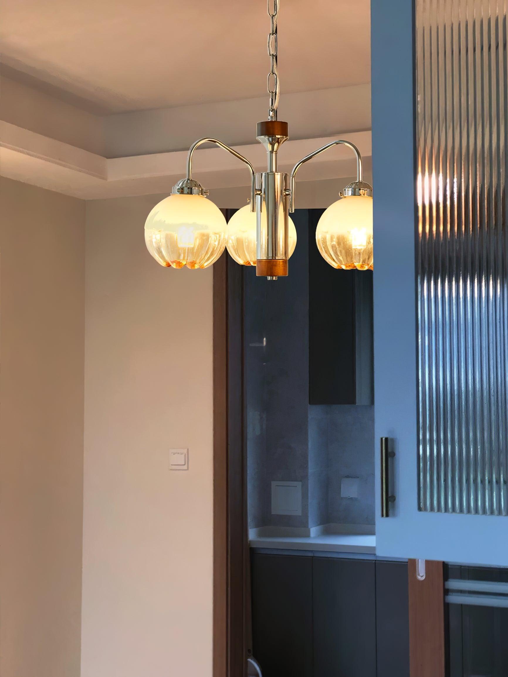 Flower Bud Chandelier ∅ 15.7″-Sylvia Space