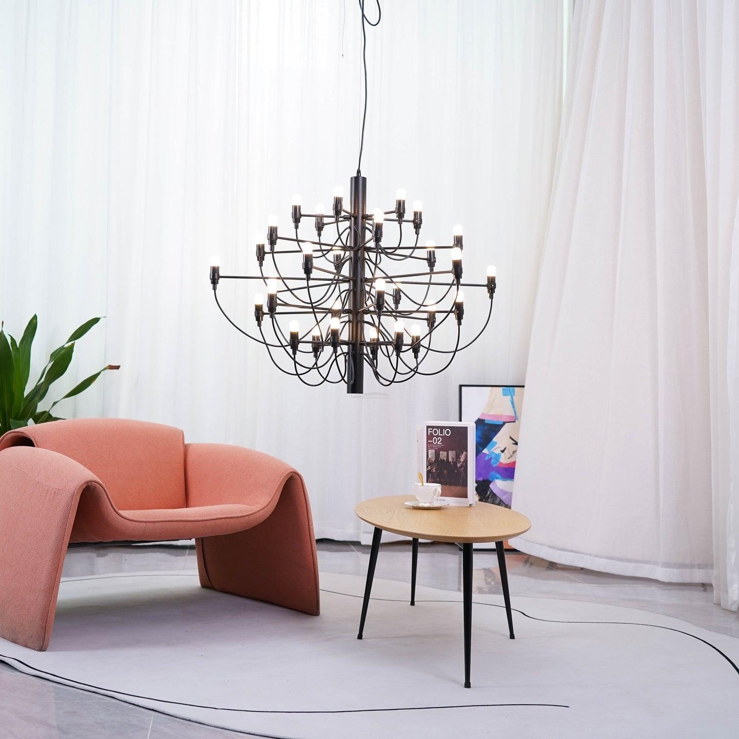 2097 Suspension Lamp with 18/30/50/75 heads-Sylvia Space
