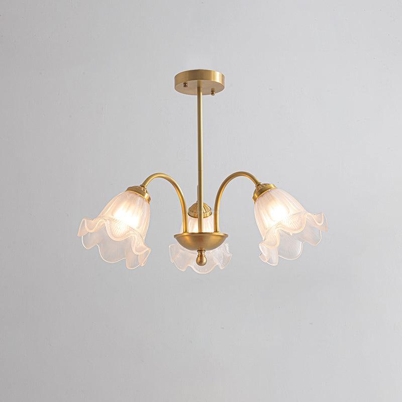 Lily Chandelier ∅ 21.7″ ~31.5''-Sylvia Space