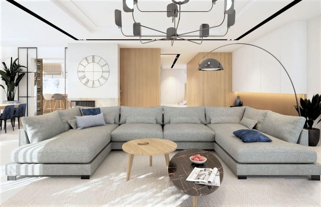 LEAF Chandelier with 4/12/24 heads-Sylvia Space