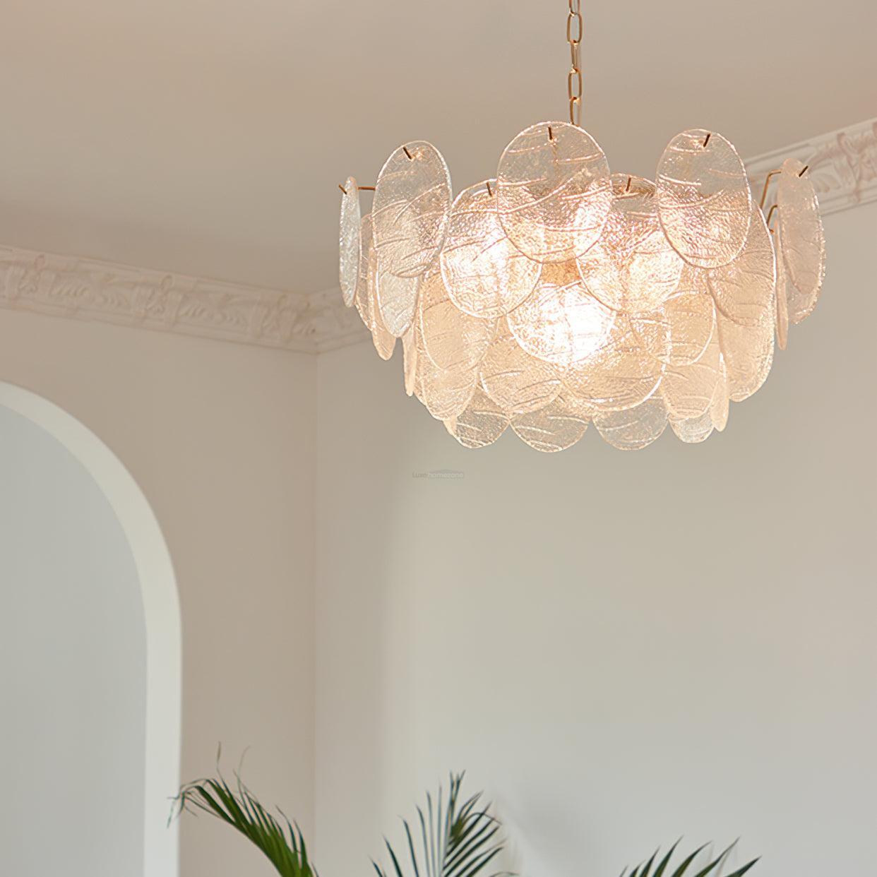 Victorian Disc Round Chandelier-Sylvia Space