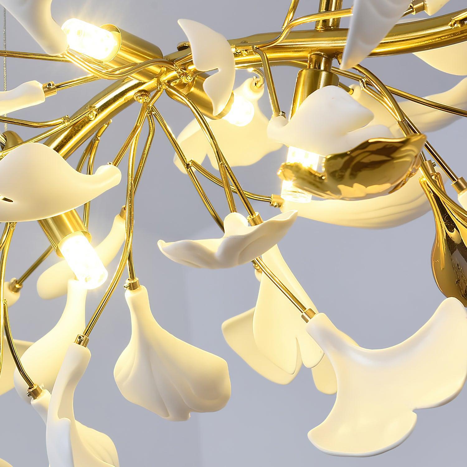 Gingko Chandelier Style D-Sylvia Space