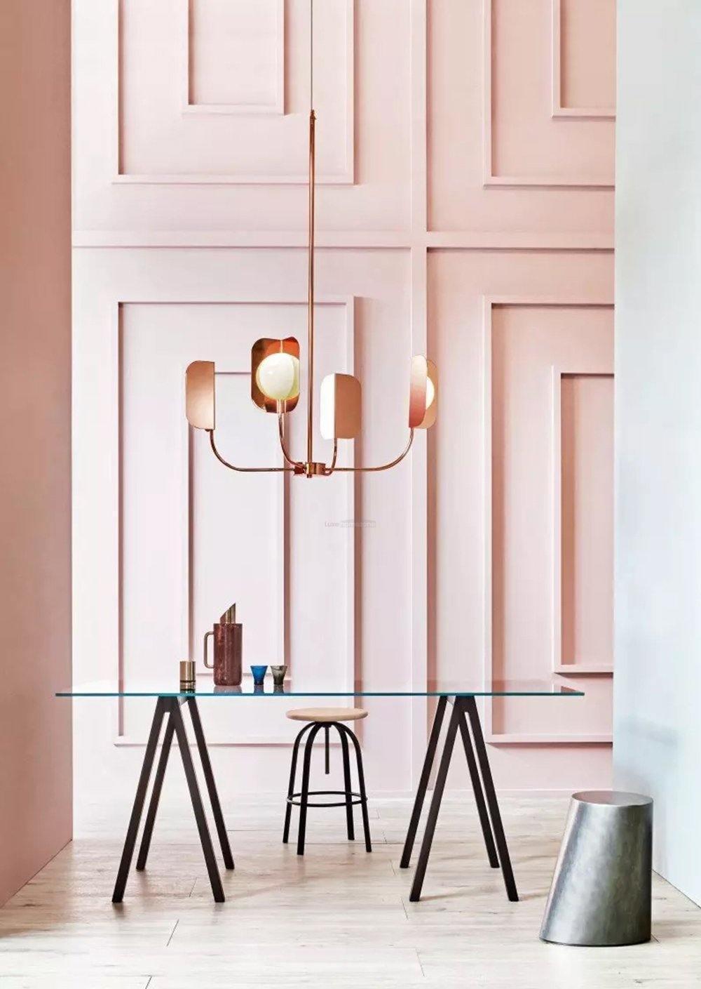 LEAF Chandelier with 4/12/24 heads-Sylvia Space