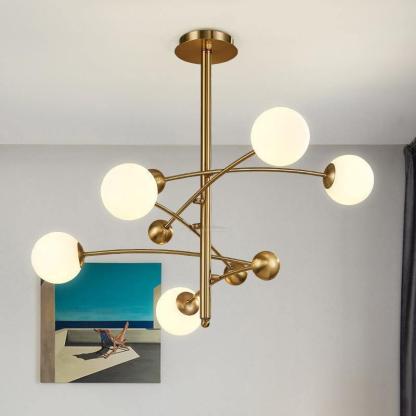 Magic Bean Chandelier ∅ 27.6″-Sylvia Space