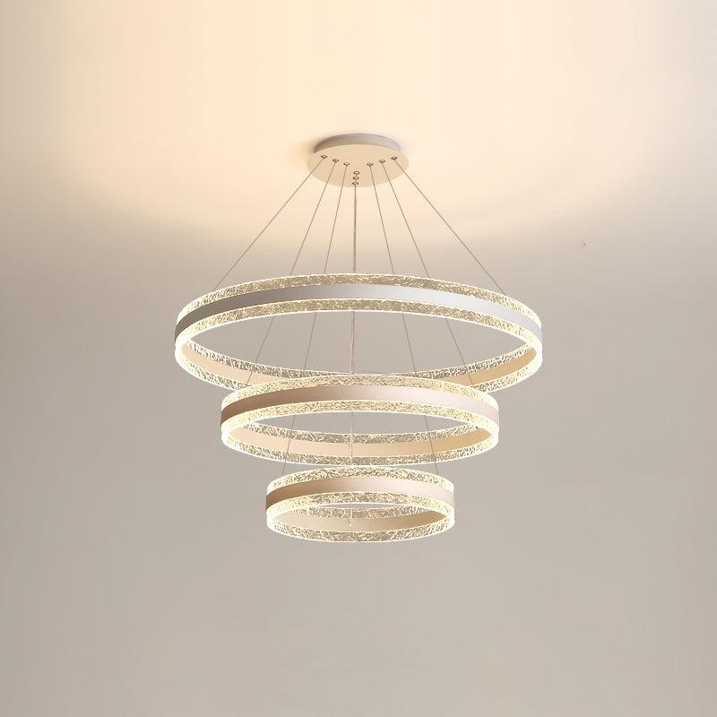Modern Circle Chandelier-Sylvia Space
