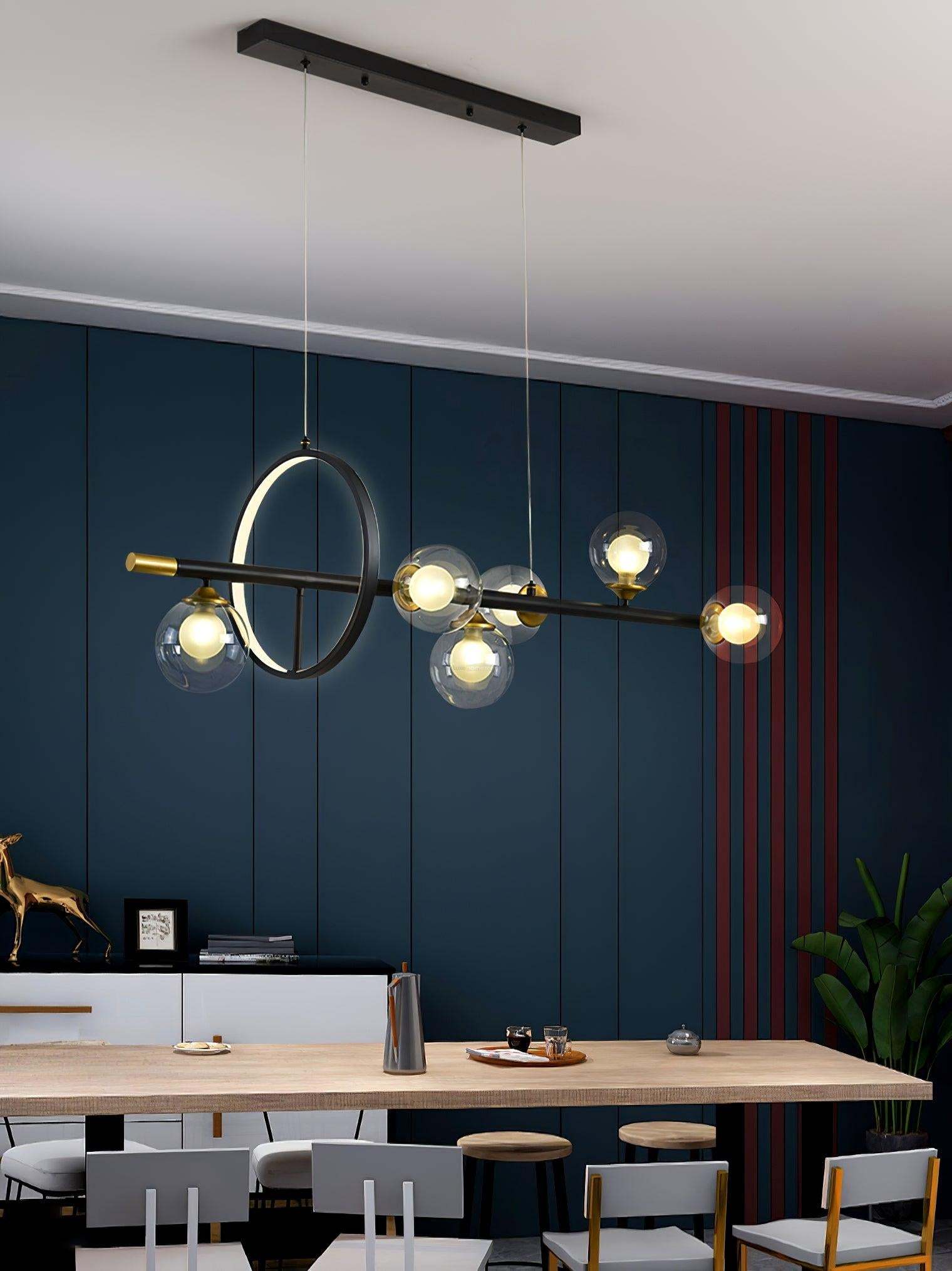 Flora LinearChandelier-Sylvia Space