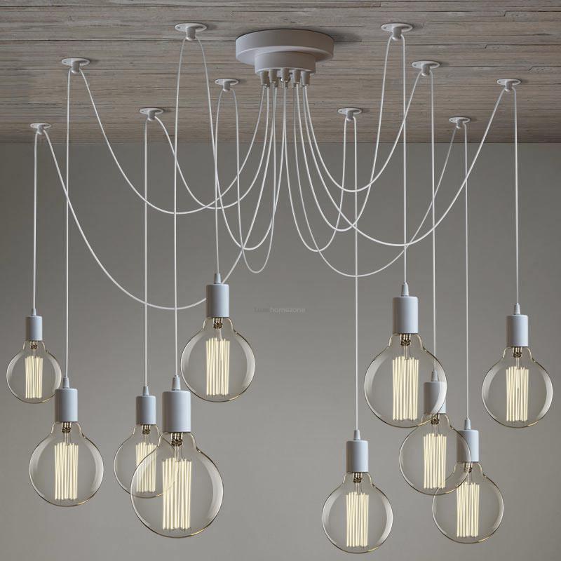 Spider Ceiling Chandelier with 5/8/10/12/15 heads-Sylvia Space