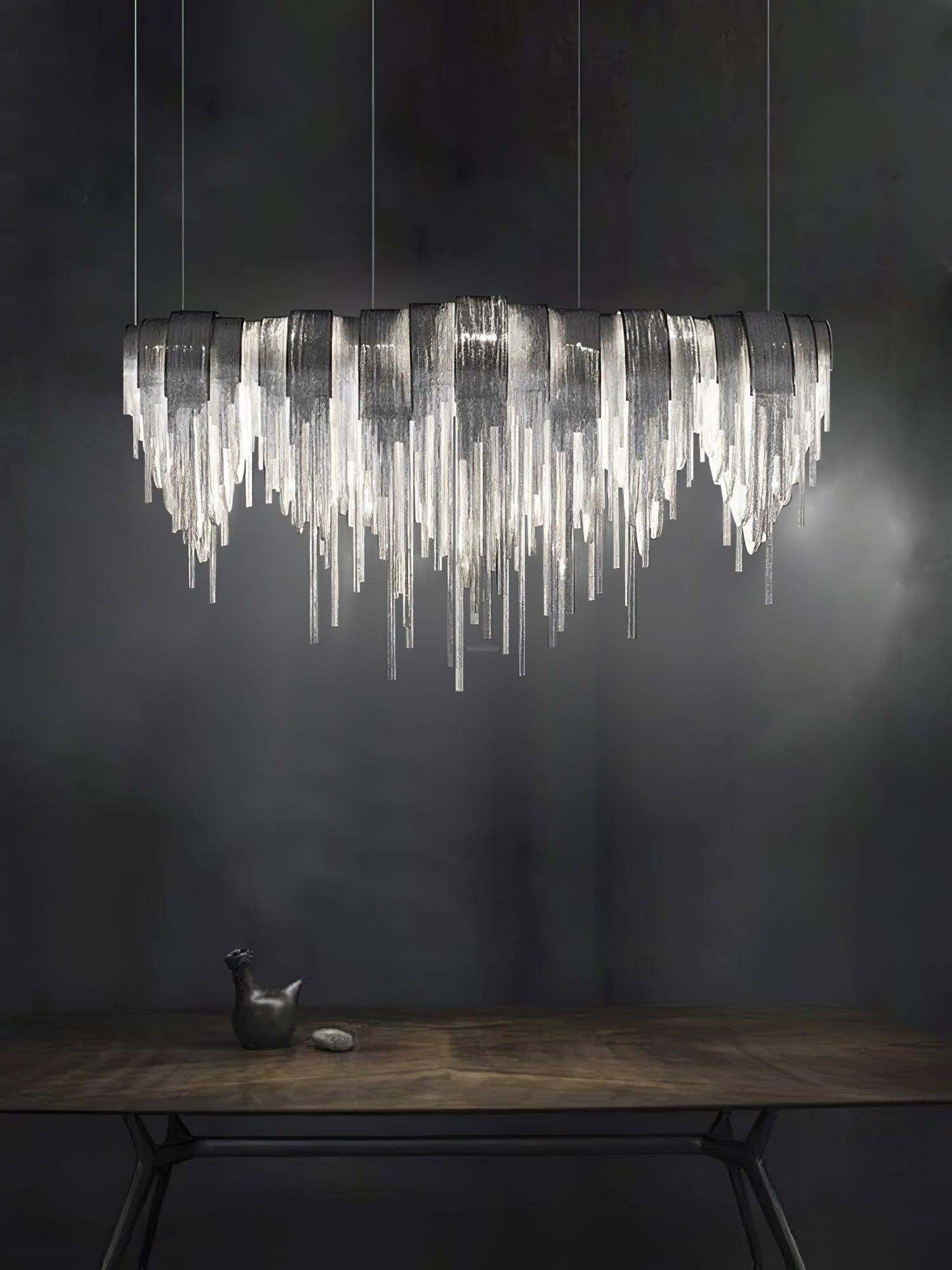 Length Chains Chandelier ∅ 23.6″-Sylvia Space
