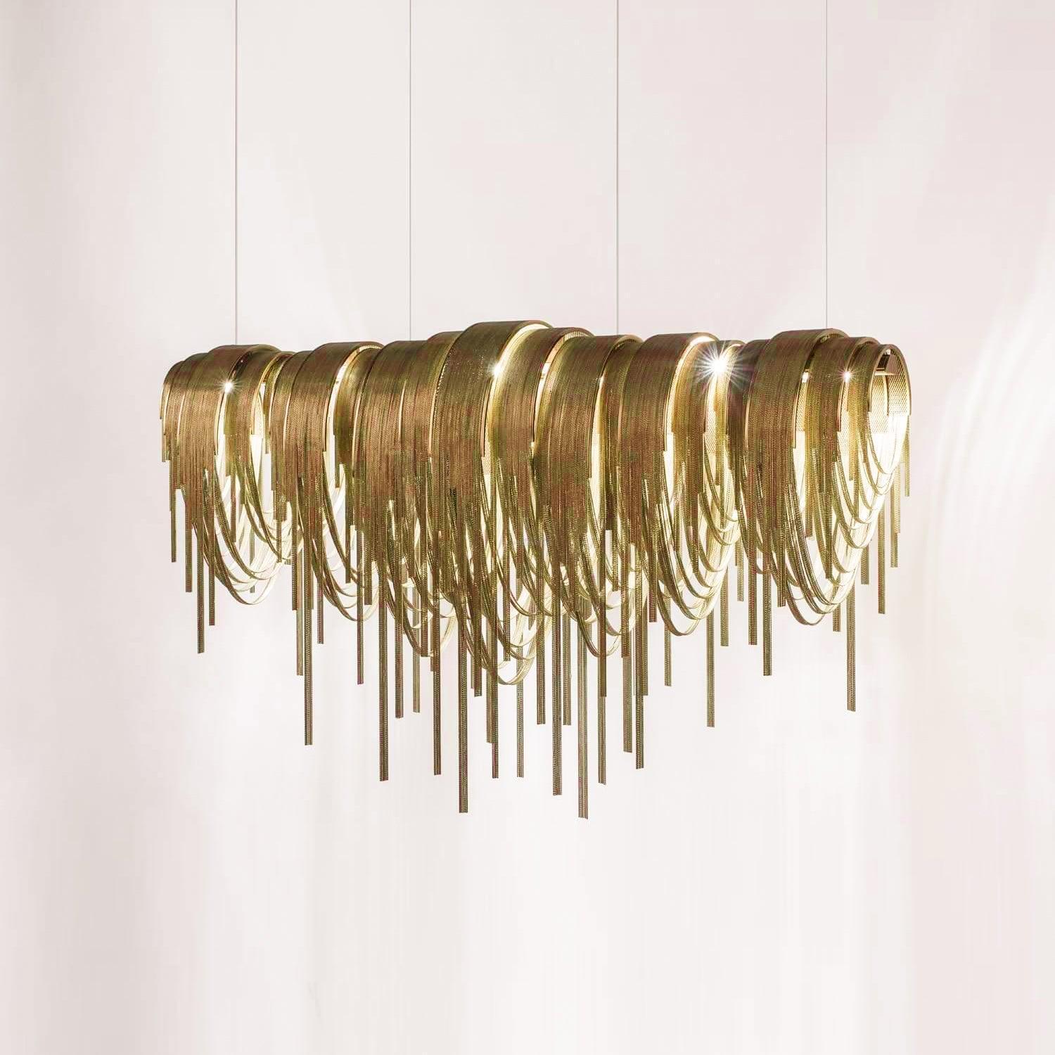 Length Chains Chandelier ∅ 23.6″-Sylvia Space