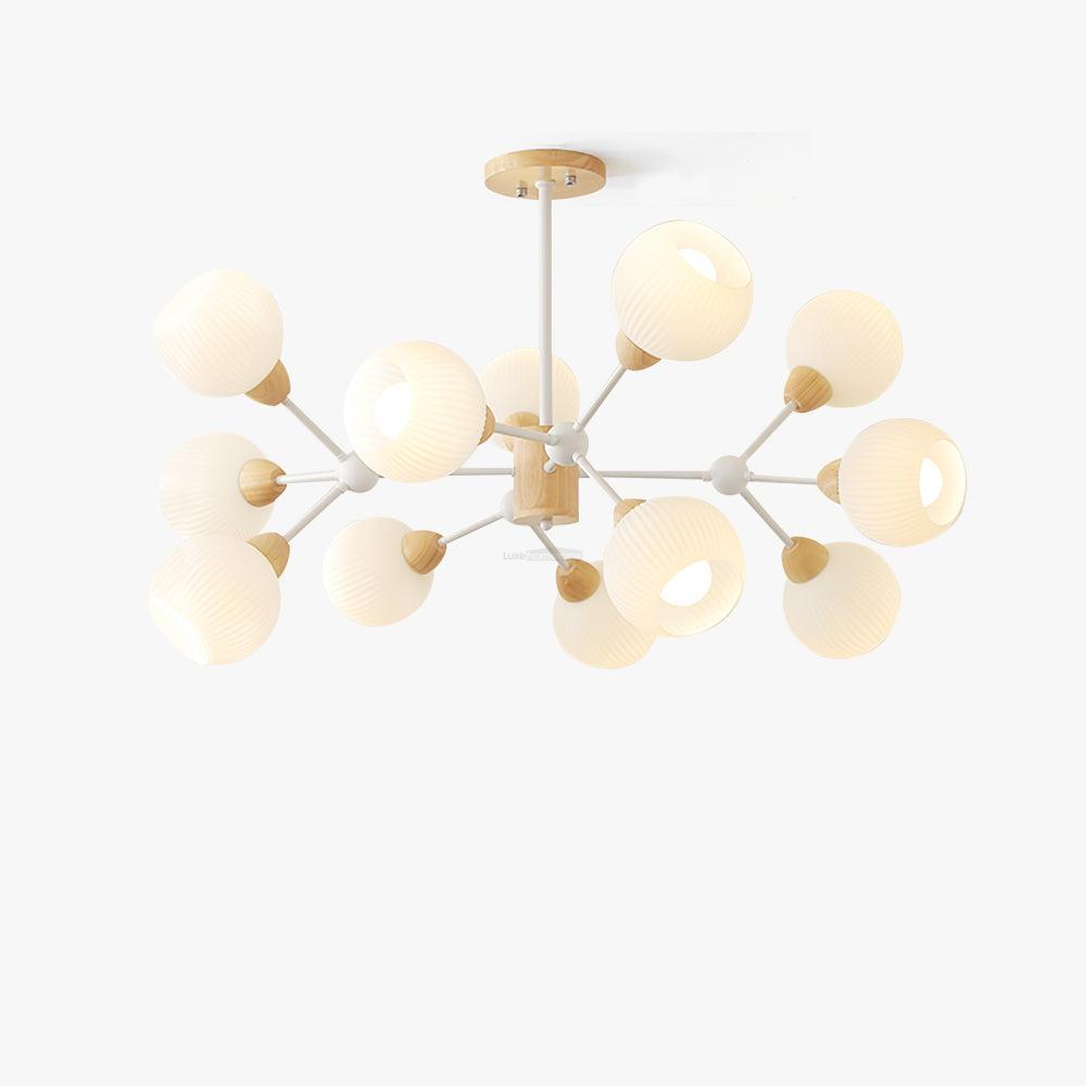 Shpehp Wood Chandelier with 6/9/12 heads-Sylvia Space