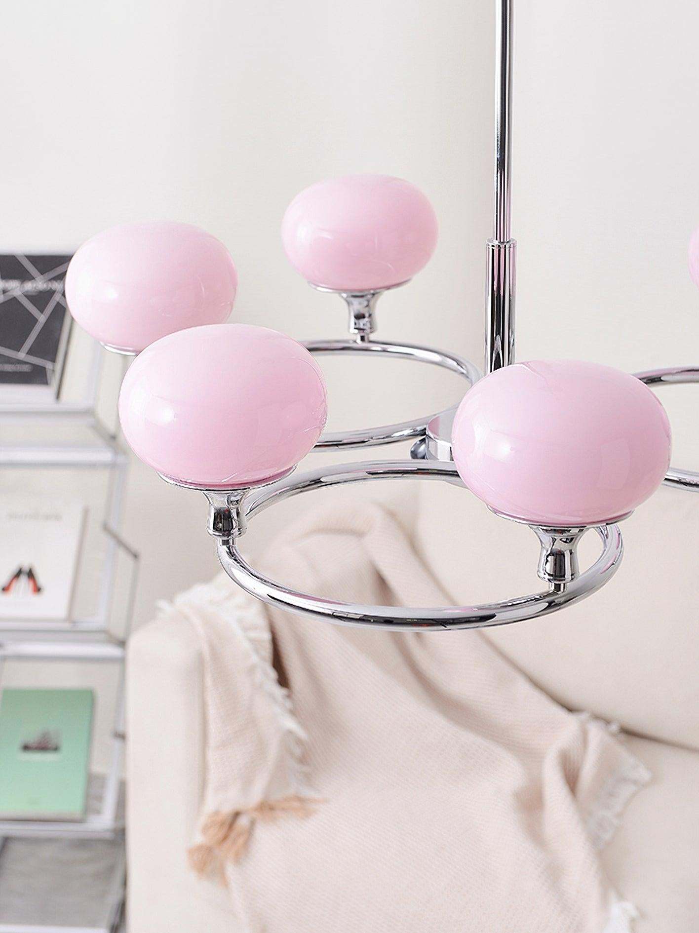 Ingersoll Round Chandelier  ∅ 31.5″-Sylvia Space