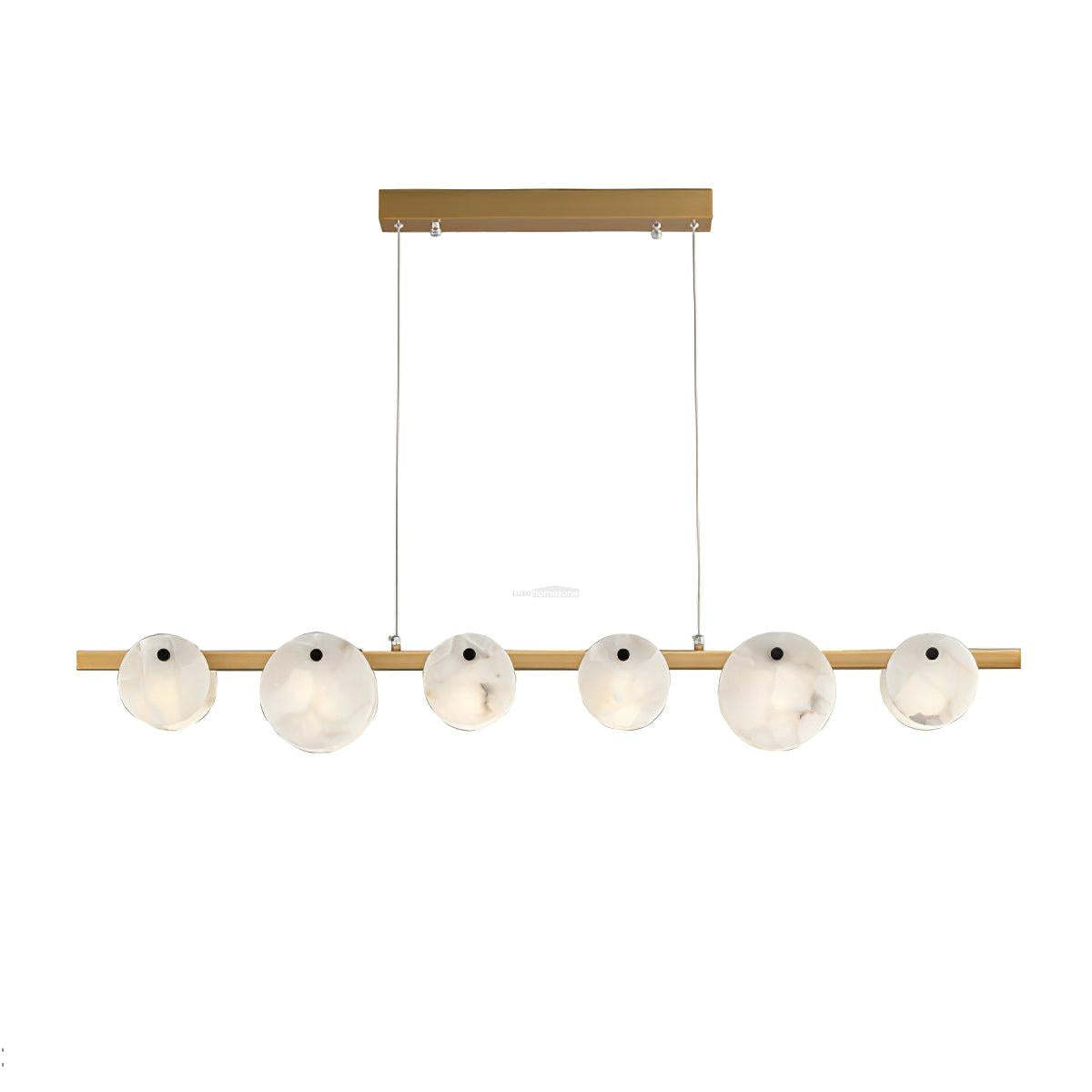 Trinidad Linear Dining Room Chandelier-Sylvia Space