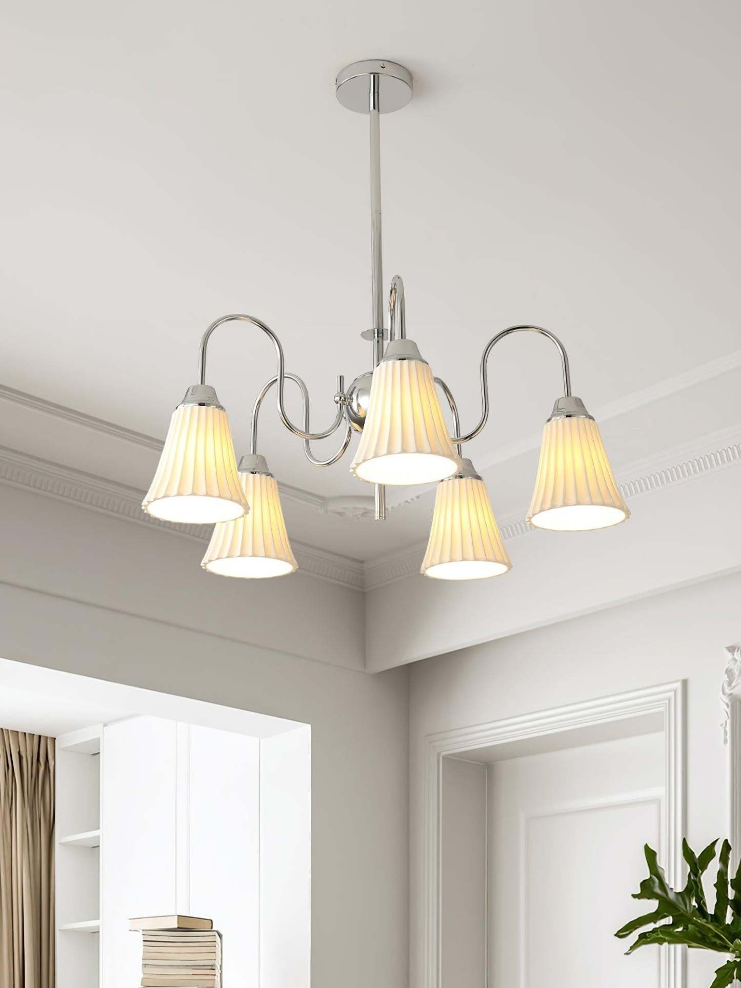 Esther Chandelier with 3/5/8 heads-Sylvia Space