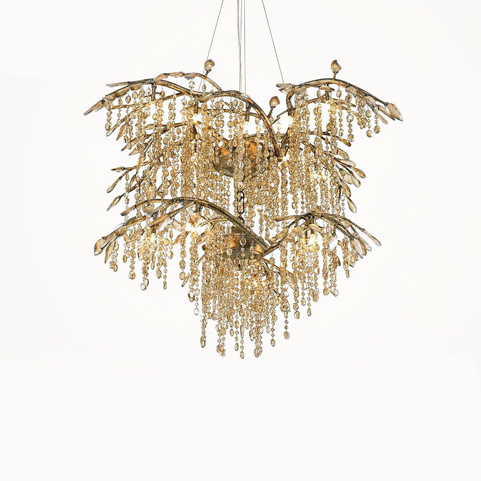 Autumn Twilight Round/Linear Chandelier-Sylvia Space