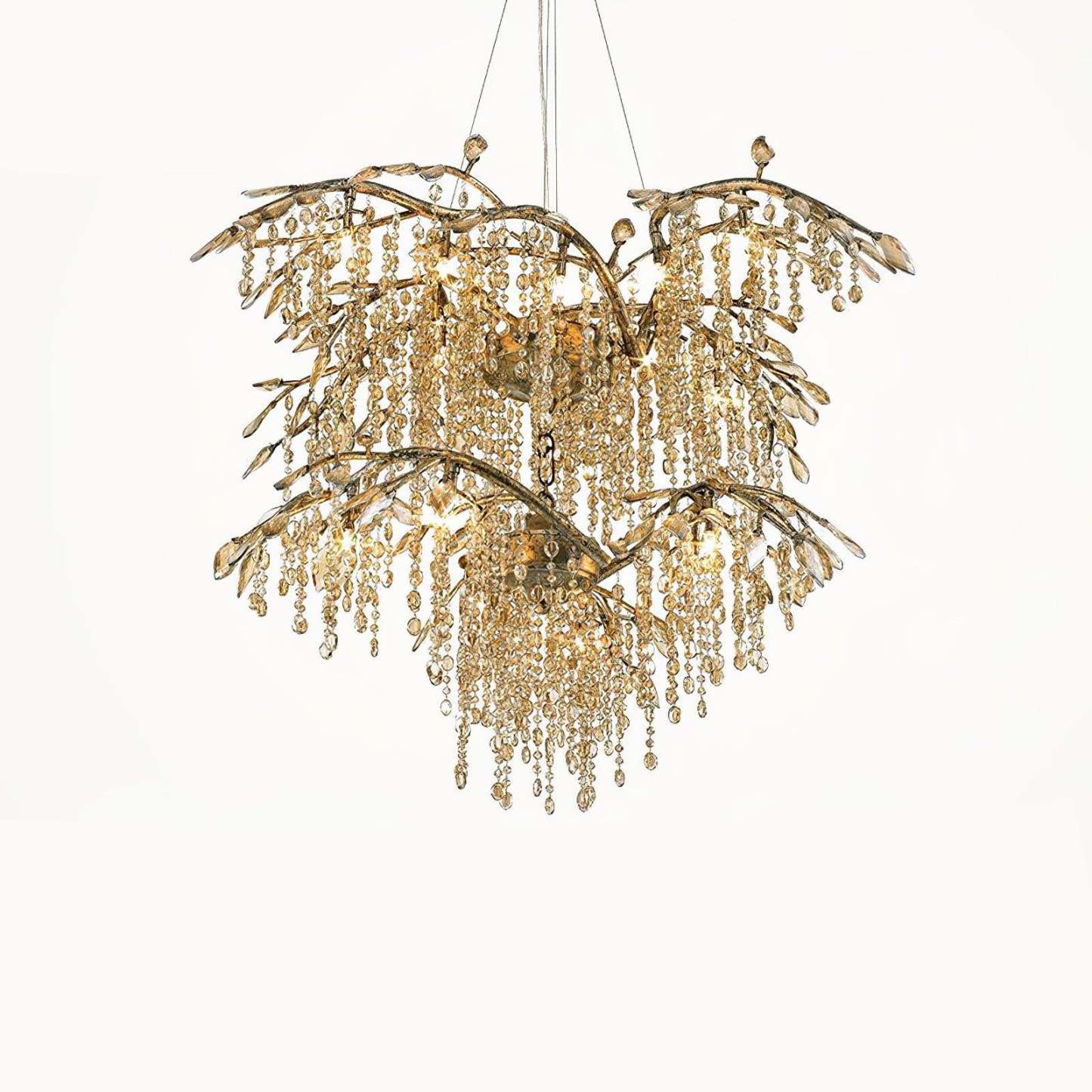 Autumn Twilight Round/Linear Chandelier-Sylvia Space