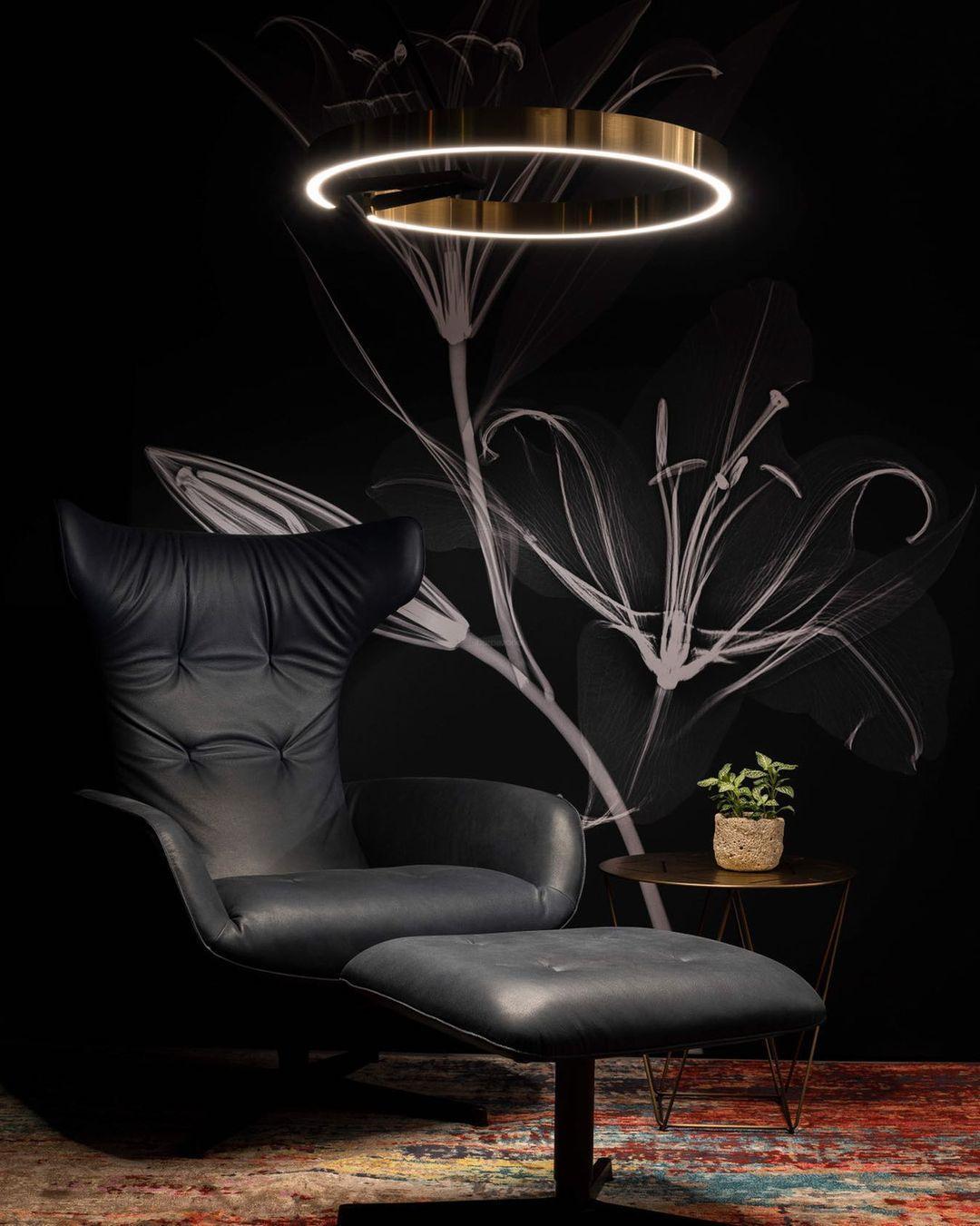 Circular Style Chandelier-Sylvia Space