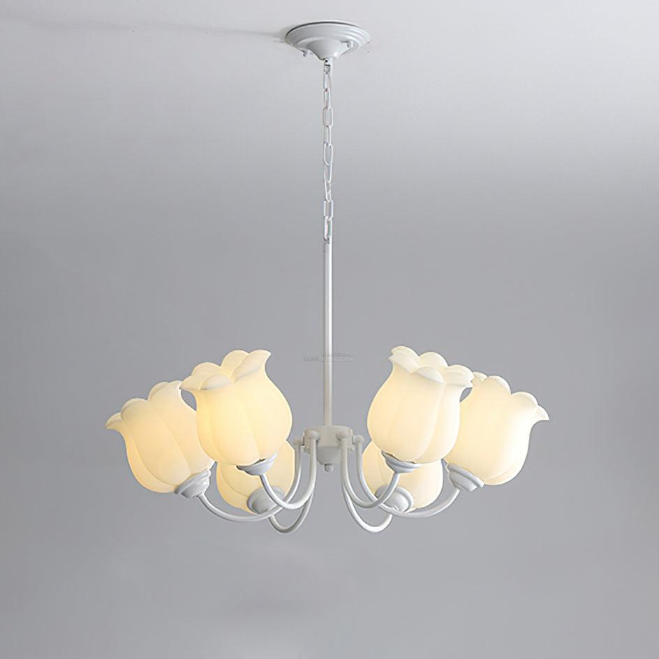 French Lily Chandelier with 3/5/6/8 heads-Sylvia Space