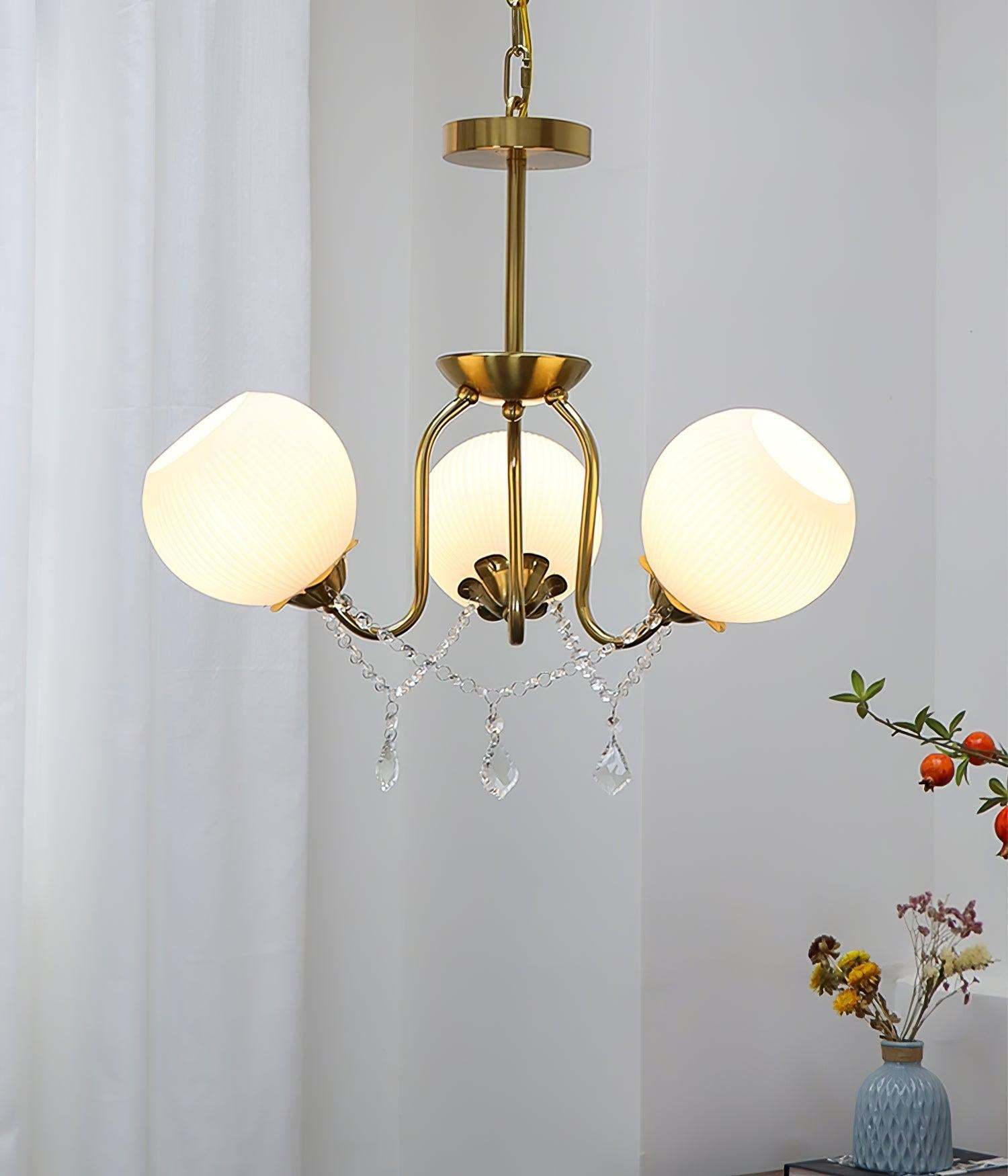 Stamen Chandelier ∅ 22″-Sylvia Space