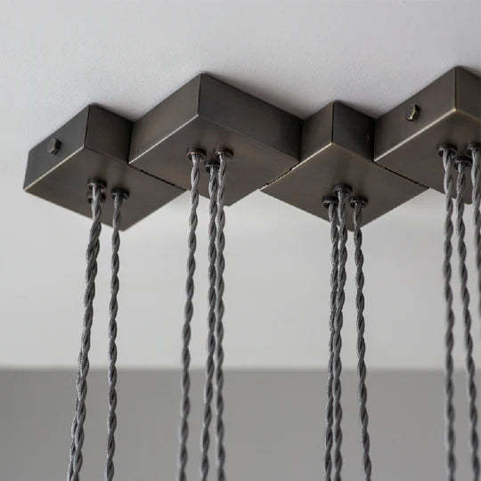 Nancy Dining Table Industrial Chandelier, Contemporary Pendant Lights-Sylvia Space