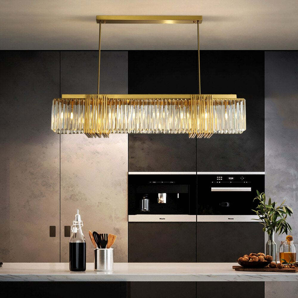 Gerano Crystal Dining Room Chandelier-Sylvia Space