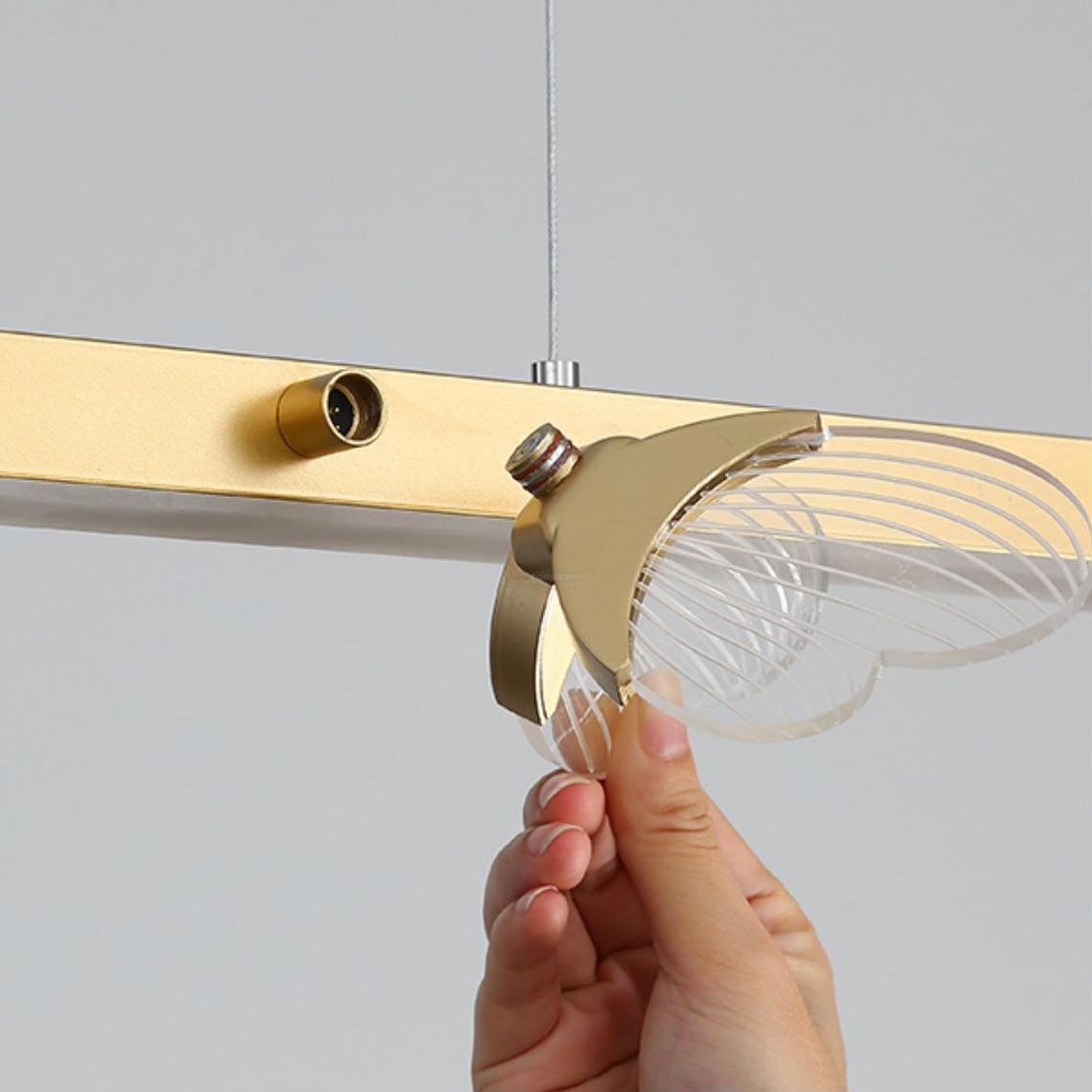 Cohen Butterfly Linear Chandelier-Sylvia Space